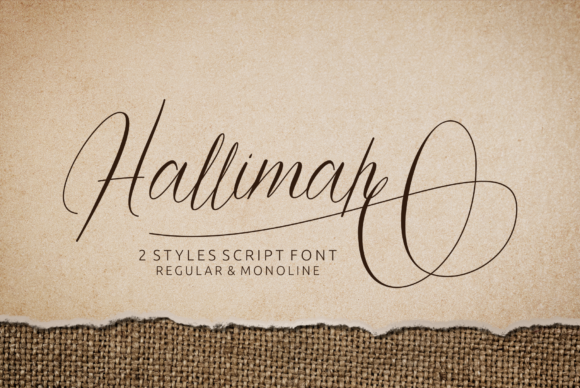 Hallimah Font Poster 1