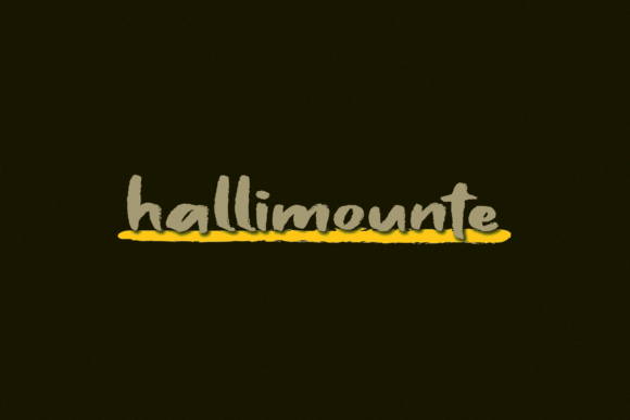 Hallimounte Font