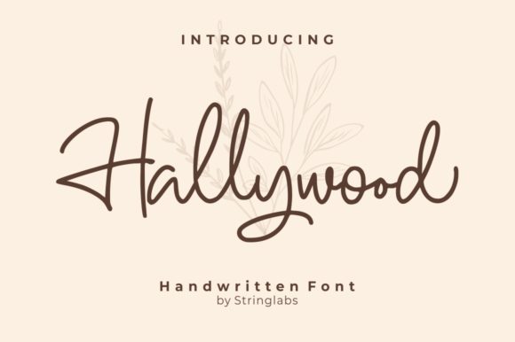 Hallywood Font