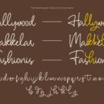 Hallywood Font Poster 10