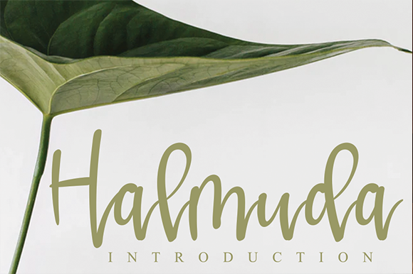Halmuda Font Halmuda Font Poster 1