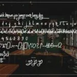 Halybed Font Poster 6