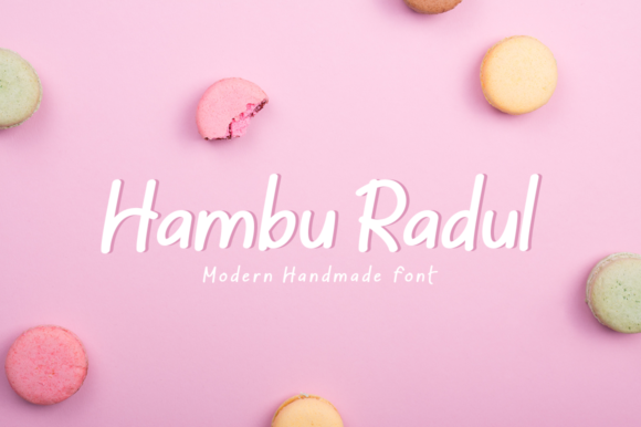 Hambu Radul Font Poster 1
