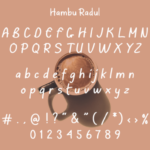 Hambu Radul Font Poster 5