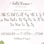 Hamnah Font Poster 8