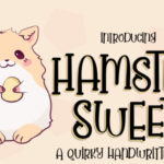 Hamster Sweet Font Poster 2