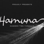 Hamuna Font Poster 1