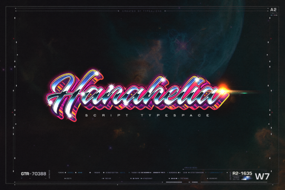 Hanahelia Font