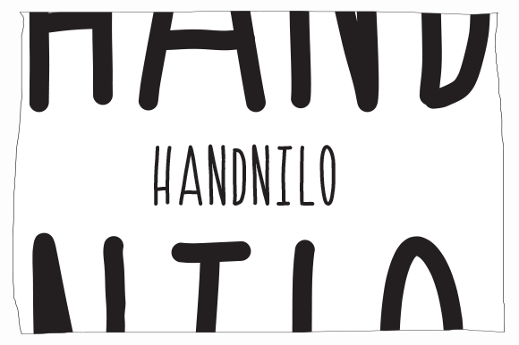 Handnilo Font