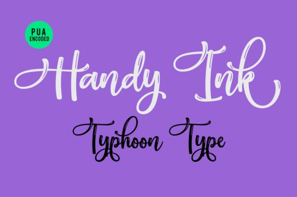 Handy Ink Font