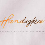 Handyka Font Poster 1