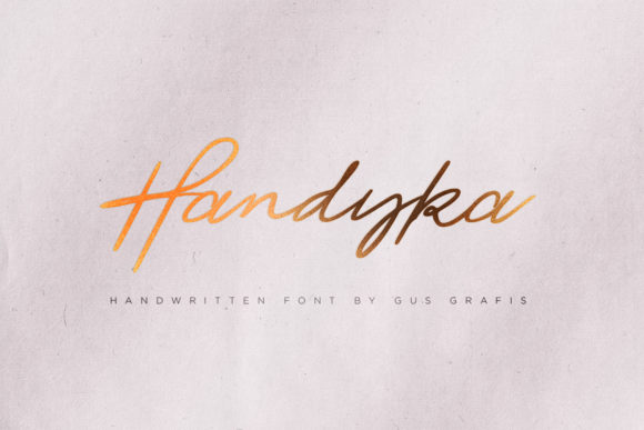 Handyka Font Poster 1