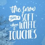 Happy Snowy Font Poster 6