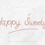 Happy Sweety Font Poster 12