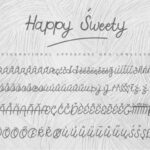 Happy Sweety Font Poster 7