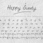 Happy Sweety Font Poster 9