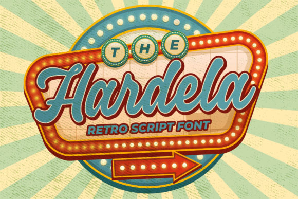 Hardela Font Poster 1