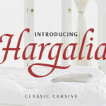 Hargalia Font Poster 1