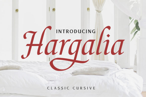 Hargalia Font Poster 1