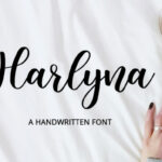 Harlyna Font Poster 1