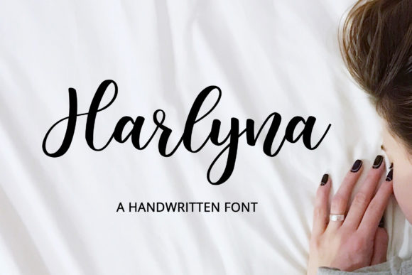 Harlyna Font Poster 1