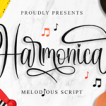 Harmonica Font Poster 1