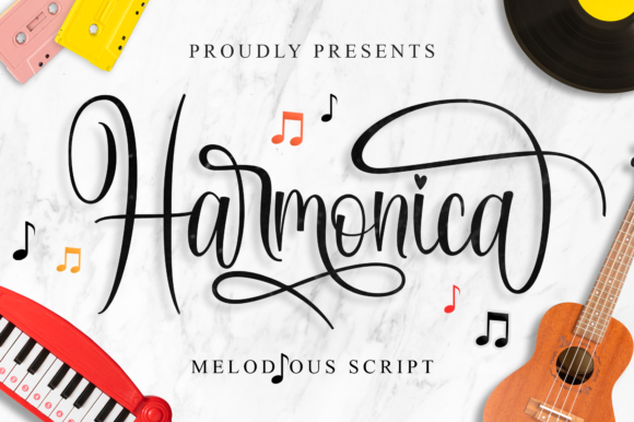 Harmonica Font