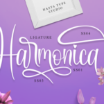 Harmonica Font Poster 2