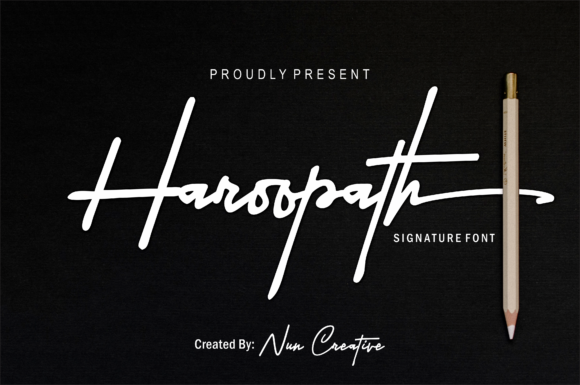 Haroopath Font Poster 1