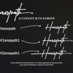 Haroopath Font Poster 12