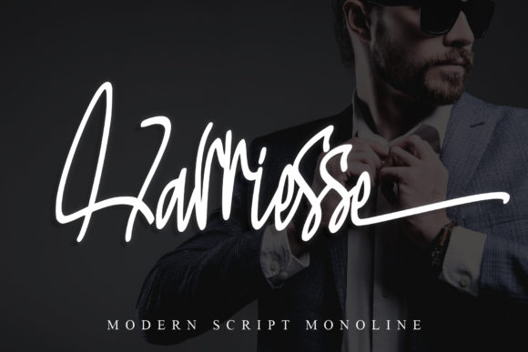 Harriesse Font Poster 1
