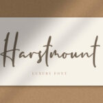 Harstmount Font Poster 1