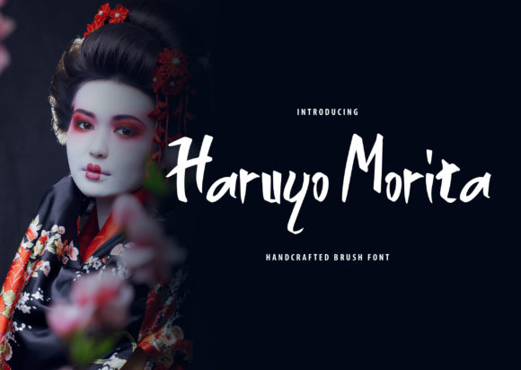 Haruyo Morita Font Poster 1