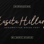 Hasita Hillary Font Poster 1