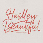 Haslley Beautiful Font Poster 1