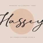 Hassey Font Poster 1