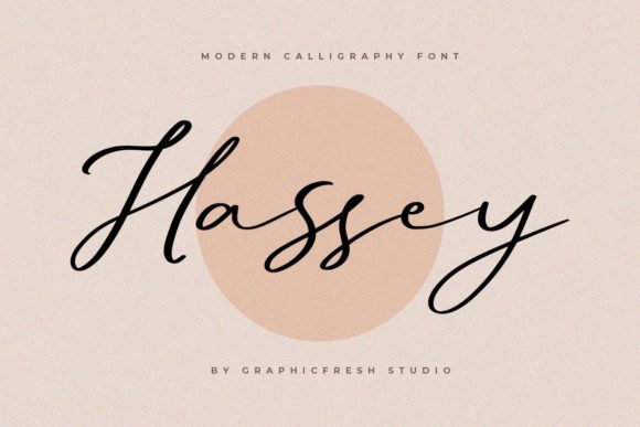 Hassey Font Poster 1