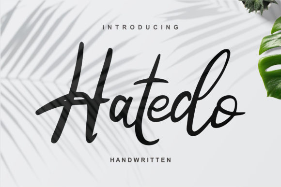 Hatedo Font Poster 1