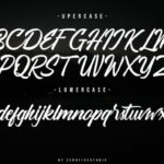 Hattachy  Modern Handlettering Font Poster 5