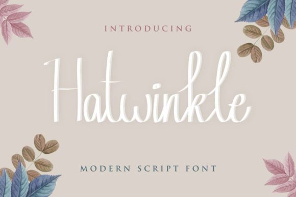 Hatwinkle Font Poster 1