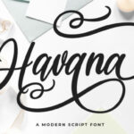 Havana Font Poster 1
