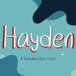 Hayden Font Poster 1