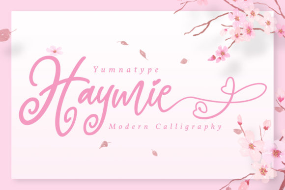 Haymie Font Poster 1