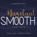 Hazelnut Smooth Duo Font Poster 1