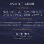 Hazelnut Smooth Duo Font Poster 8