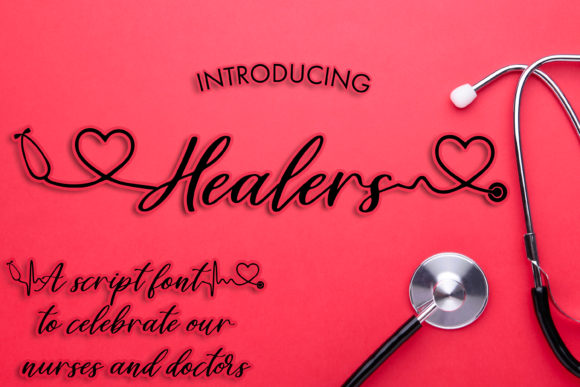 Healers Font Poster 1