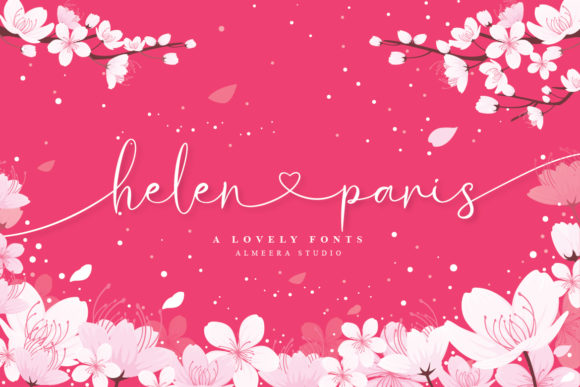 Helen Paris Font Poster 1