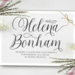 Helena Bonham Font Poster 1