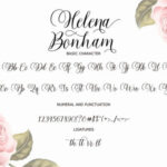 Helena Bonham Font Poster 5
