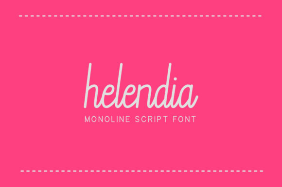 Helendia Font Poster 1